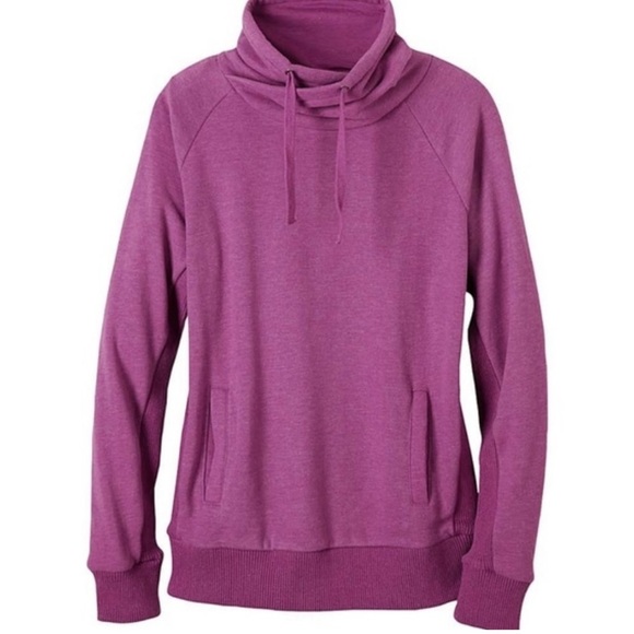 Prana Tops - Prana Yoga Gotu Pullover Medium activewear cowl neck sweater casual autumn